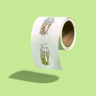 1"x1" Custom Sticker Roll (High Quantity)